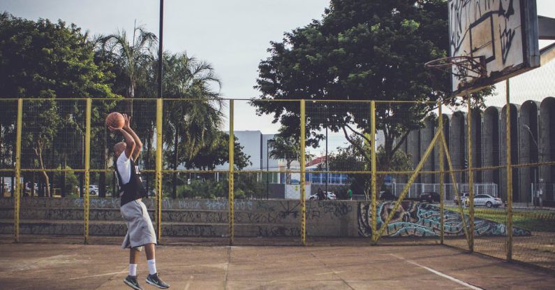 Practice - Man Doing Jump Shot