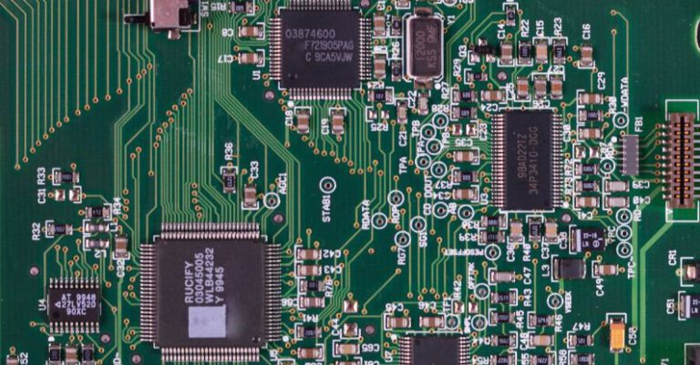 Components - Green Circuit Board